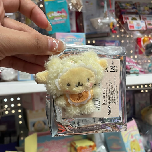 Baby hair pins confirmed blind bags Japan Sweet Piano Hangyodon Kuromi Pom Pom Purin