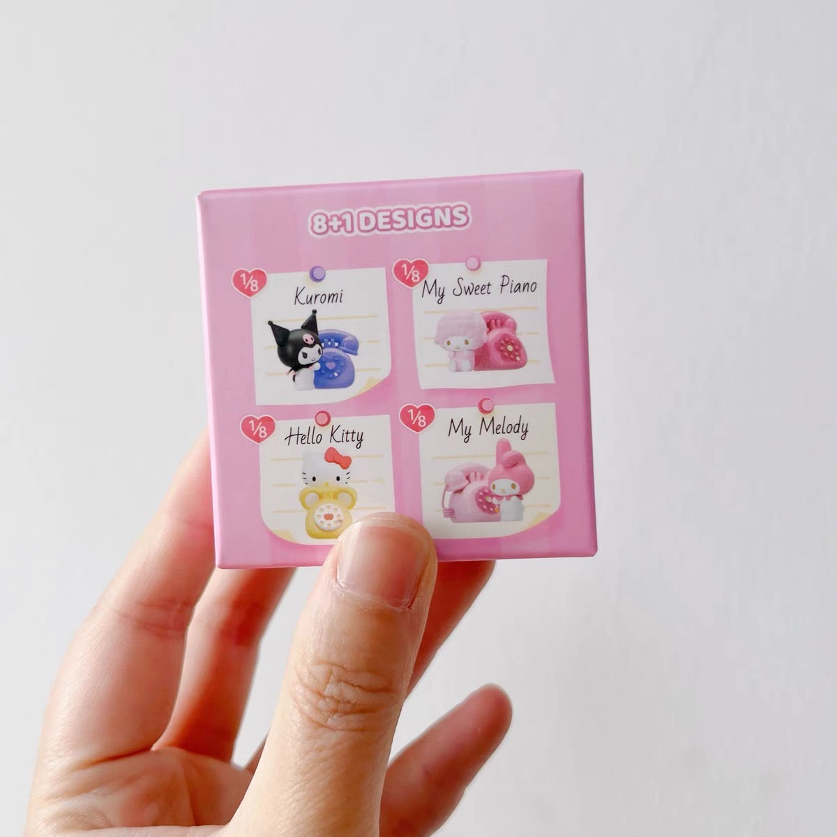 Sanrio Heartbeat phone blind box Kitty Pom kuromi Cinna melody pochacco piano hangy