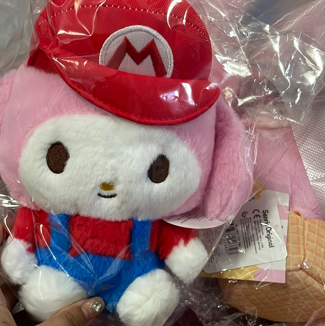 Clearance My Melody Super Mario plushy