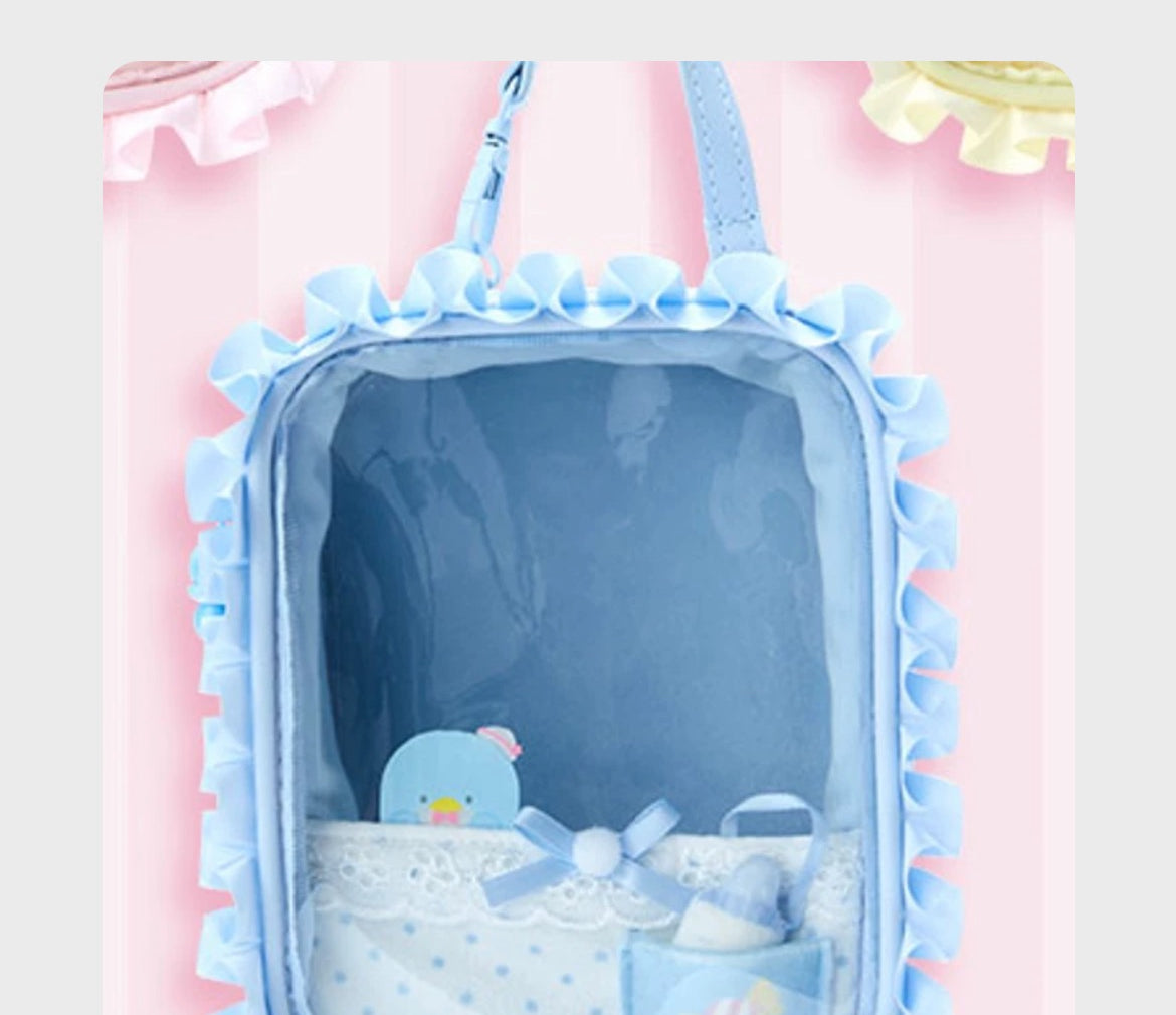 Plushies bag Japan original pvc + leather