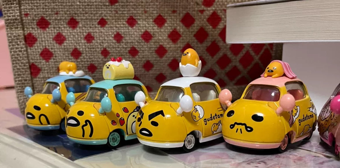 Gudetama cars one set vintage