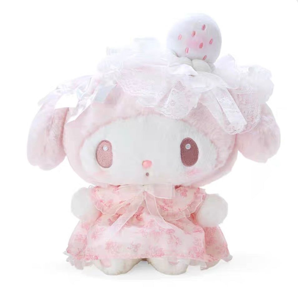 M0114 Japan Sanrio Newest My Melody white strawberry series