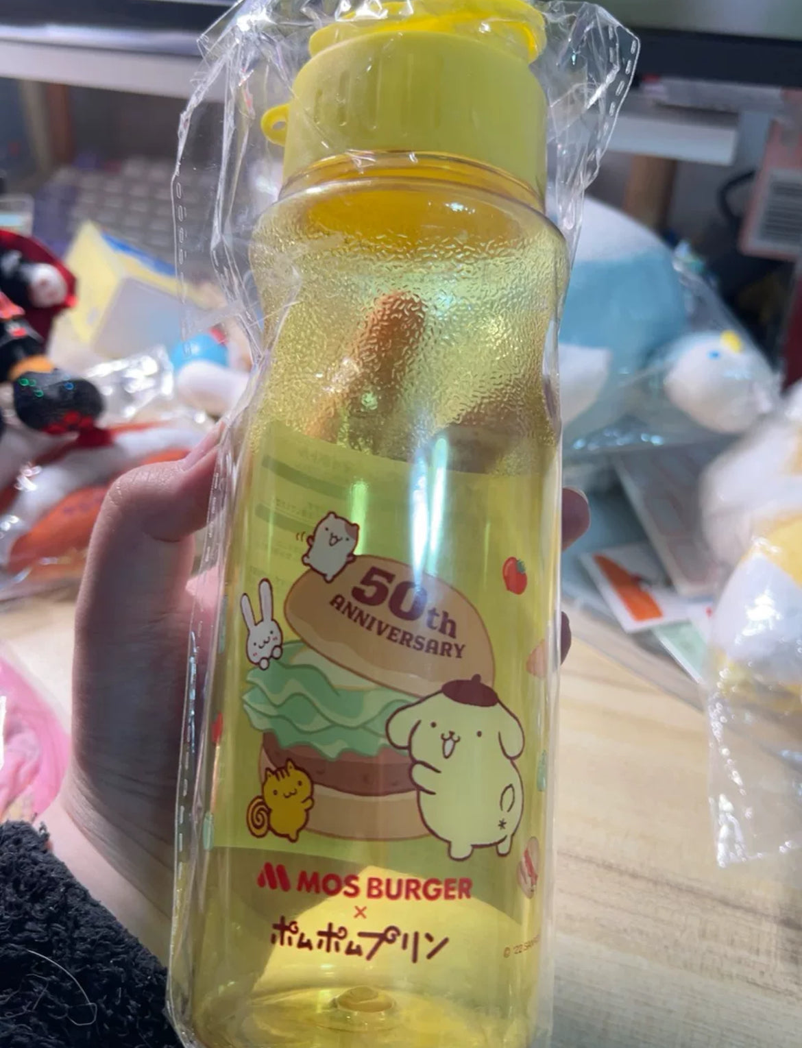 Preorder Pom Pom Purin water bottle