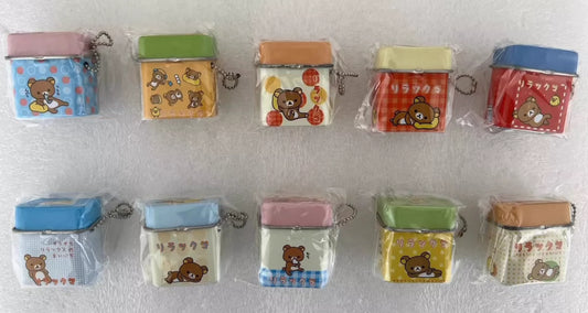 Rillakuma tins one set 10 vintage not perfect