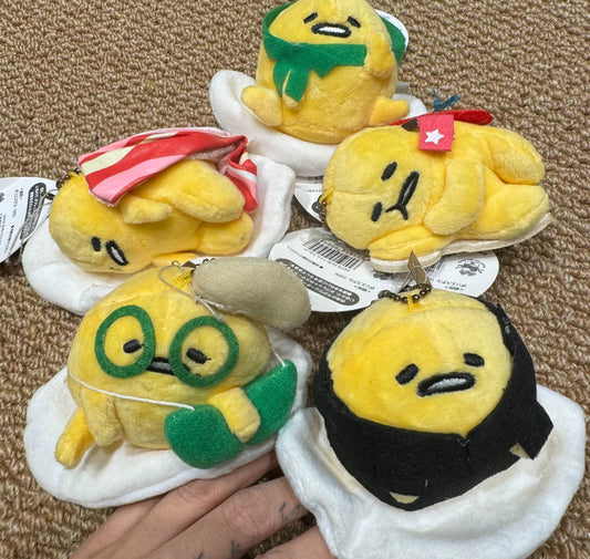 Preorder Gudetama plushies