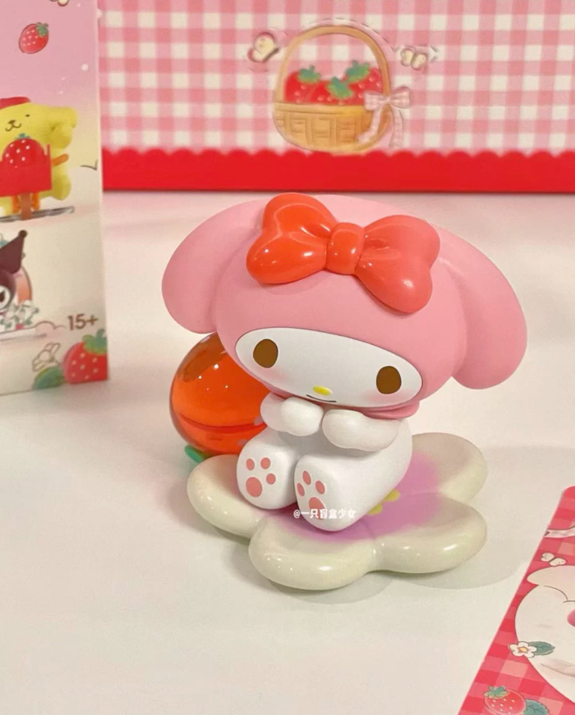 My Melody strawberry figure confirmed blind box