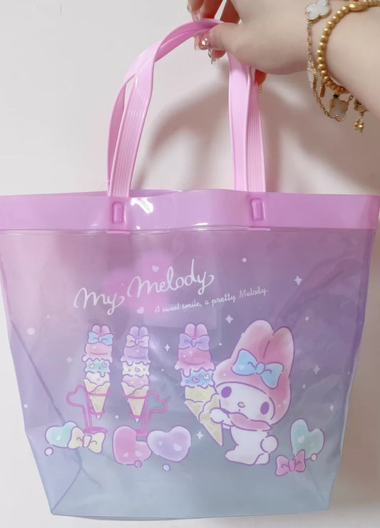 My Melody PVC beach bag waterproof summer japan original