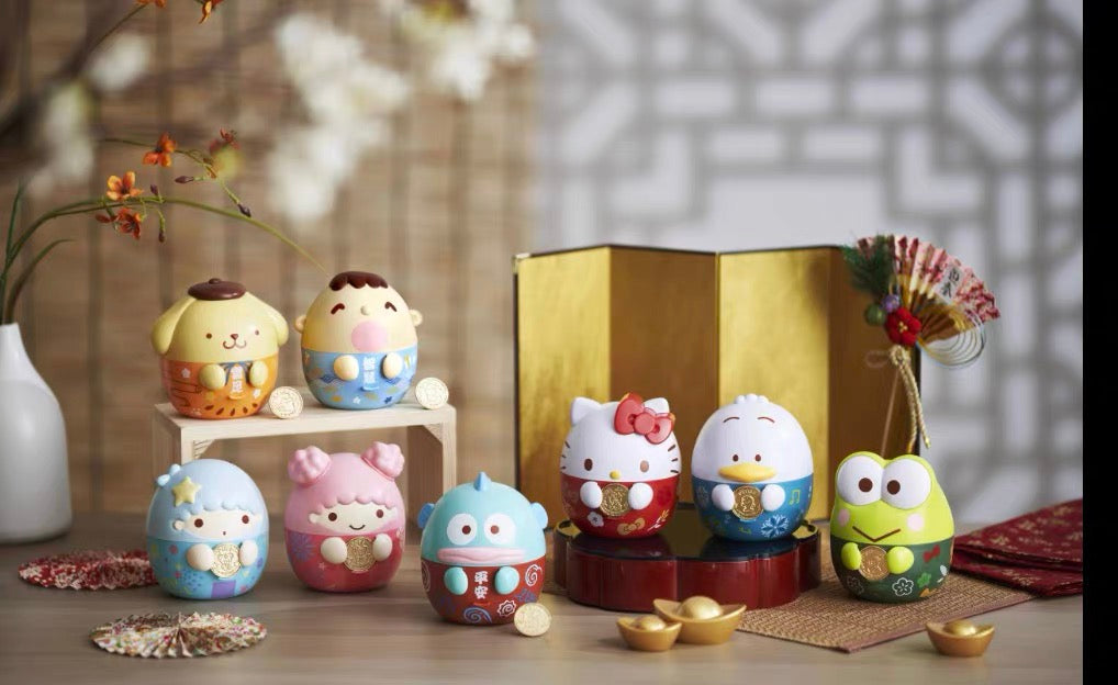 H109 Sanrio New Year Bank 7-11 blind box