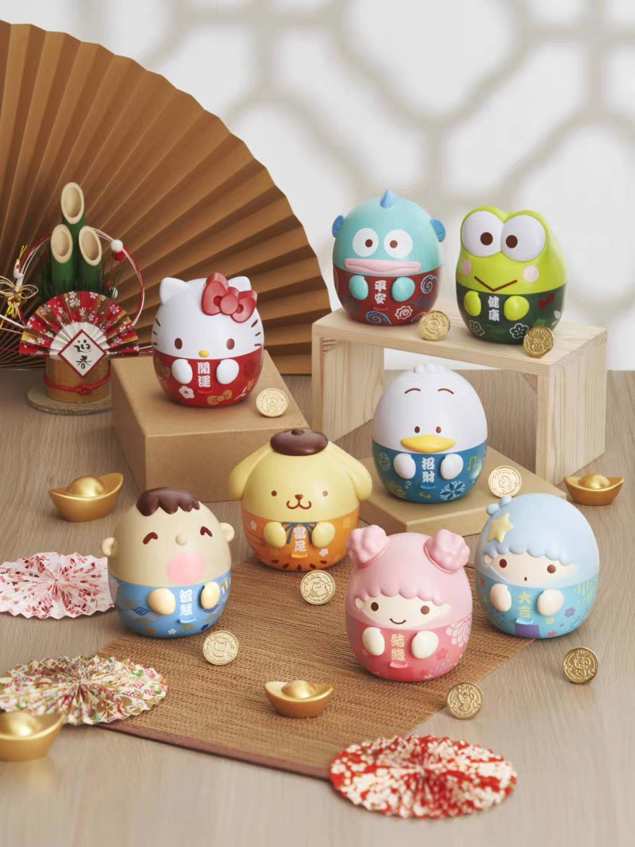 H109 Sanrio New Year Bank 7-11 blind box