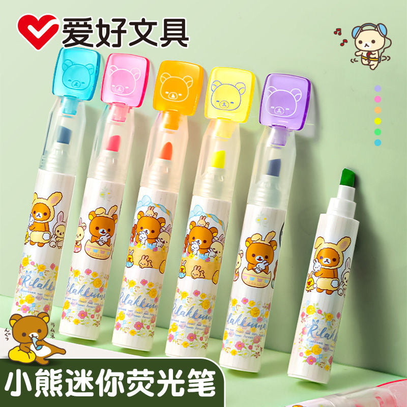 Rillakuma markers luminous pen Japan original