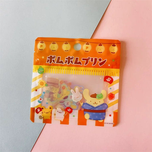 Pom Pom Purin Japan kimono stickers