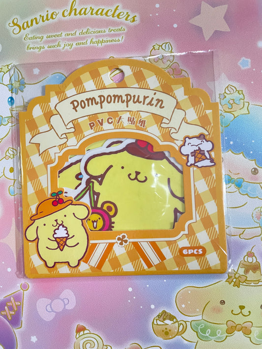 Pom Pom Purin stickers campus big pvs stickers