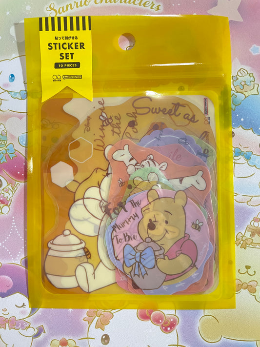 Winnie the Pooh stickers Japan