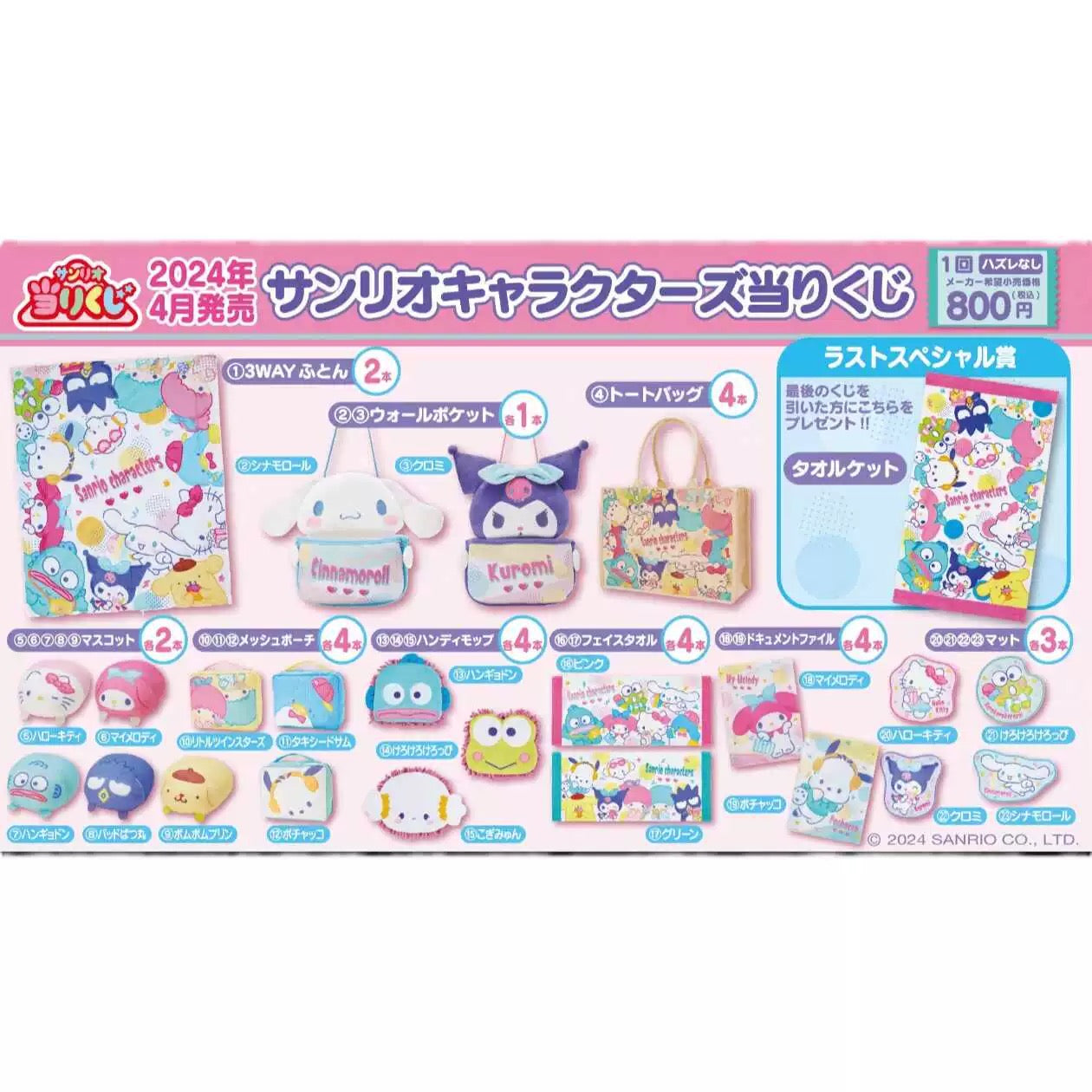 Hangyodon hand towel kuji