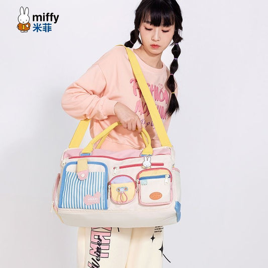 Miffy duffle bag travel bag big bag roomy bag