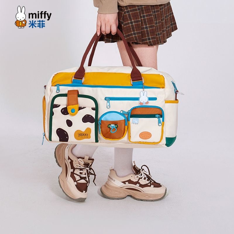 Miffy duffle bag travel bag big bag roomy bag