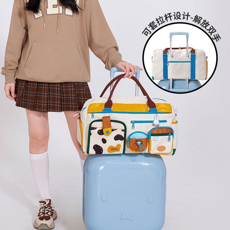 Miffy duffle bag travel bag big bag roomy bag