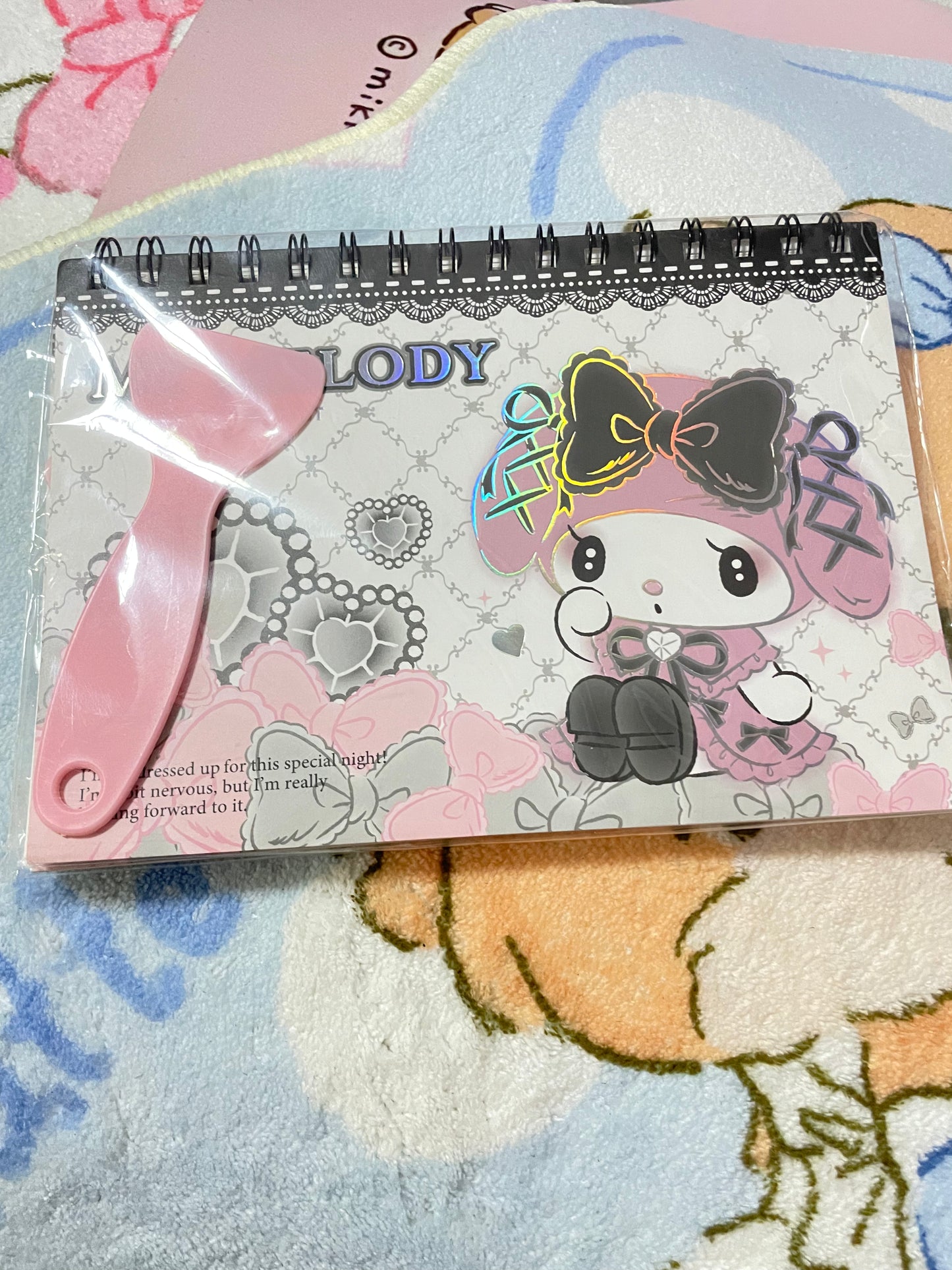 Kuromi magnetic closure notebooks