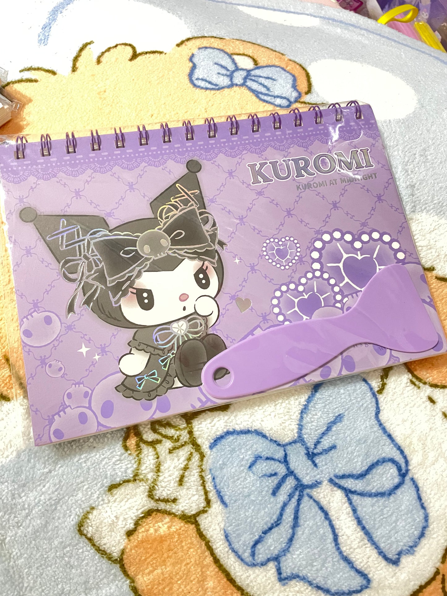 Kuromi magnetic closure notebooks