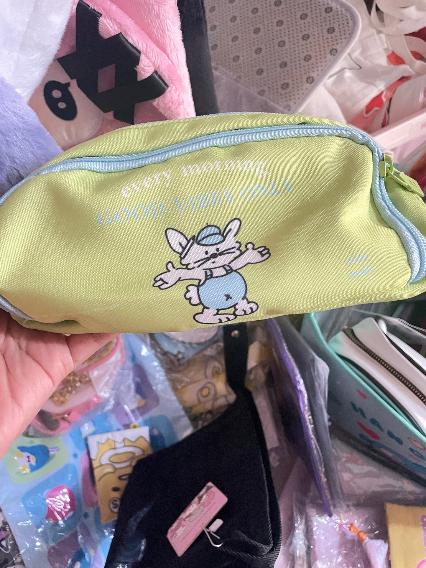 Clearance Only Good Vibes pouch