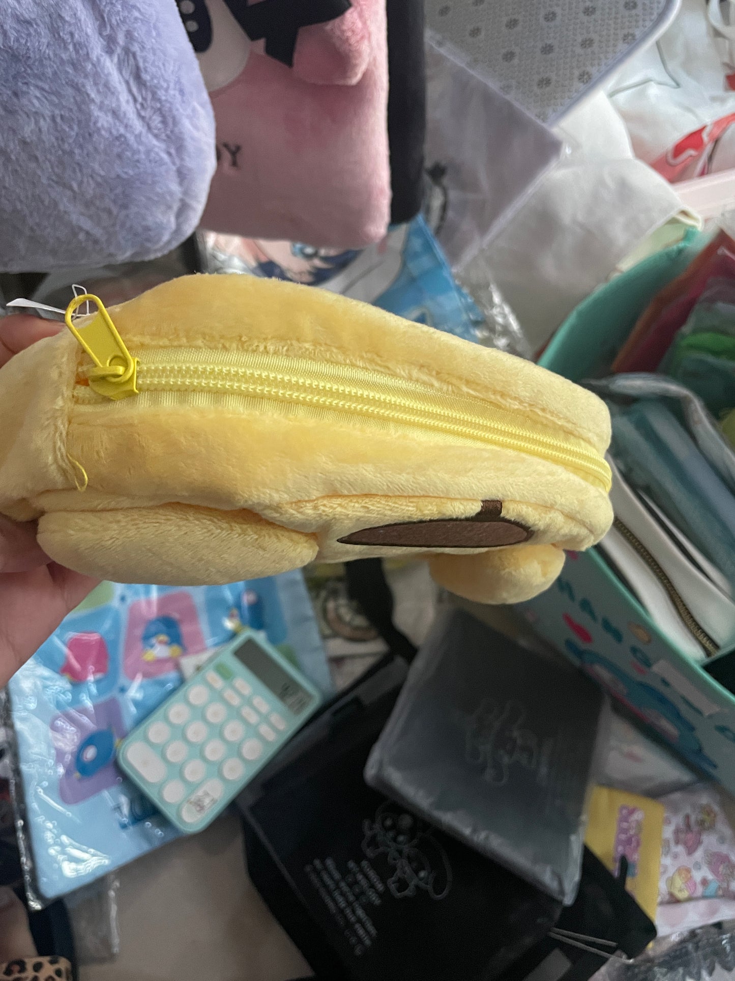 Clearance Pom Pom Purin pencil pouch storage bag