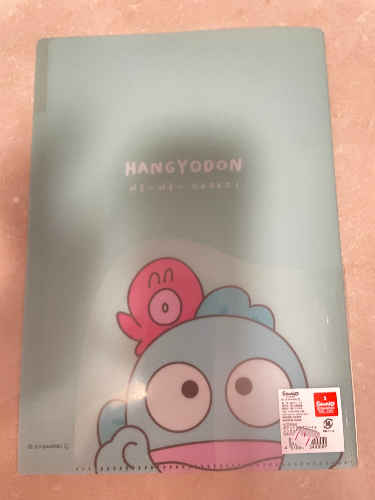 Hangyodo hard cover file folder