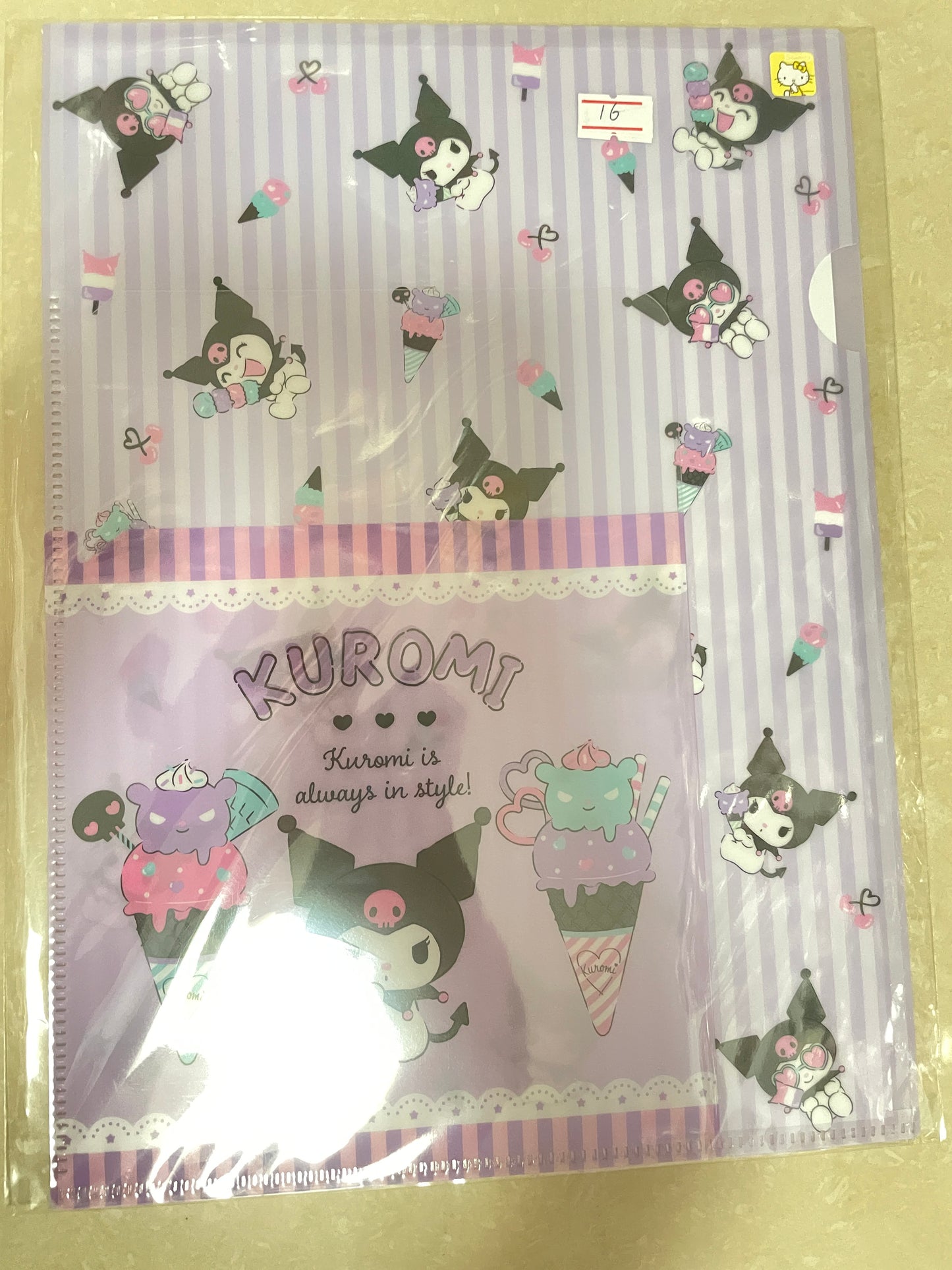 Kuromi file folder