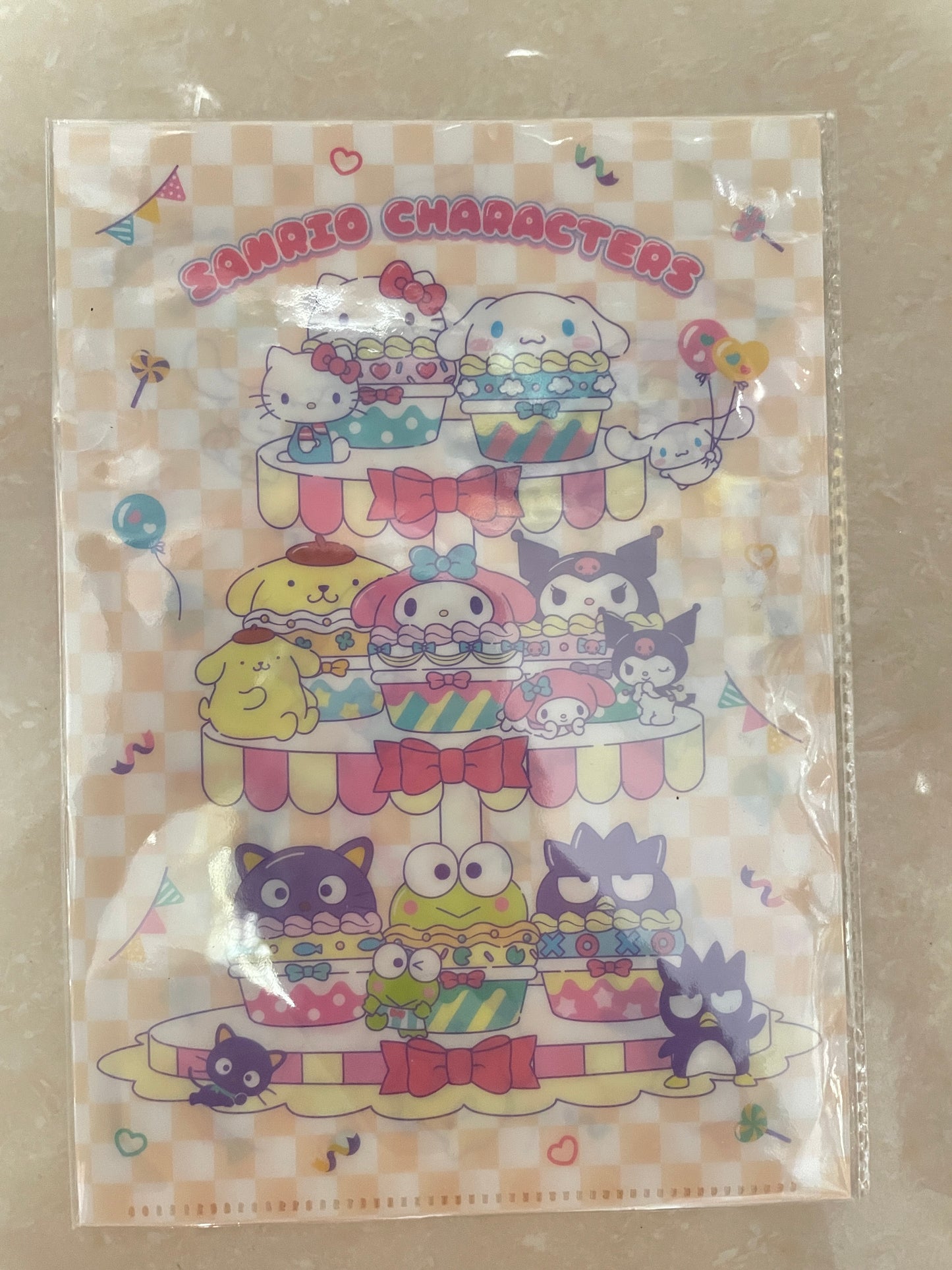 Sanrio families file folder