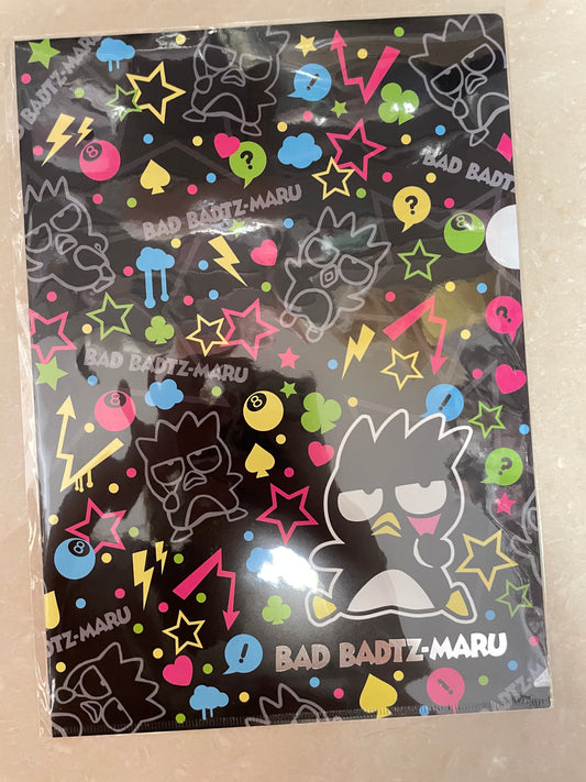 Badtz Maru file folder