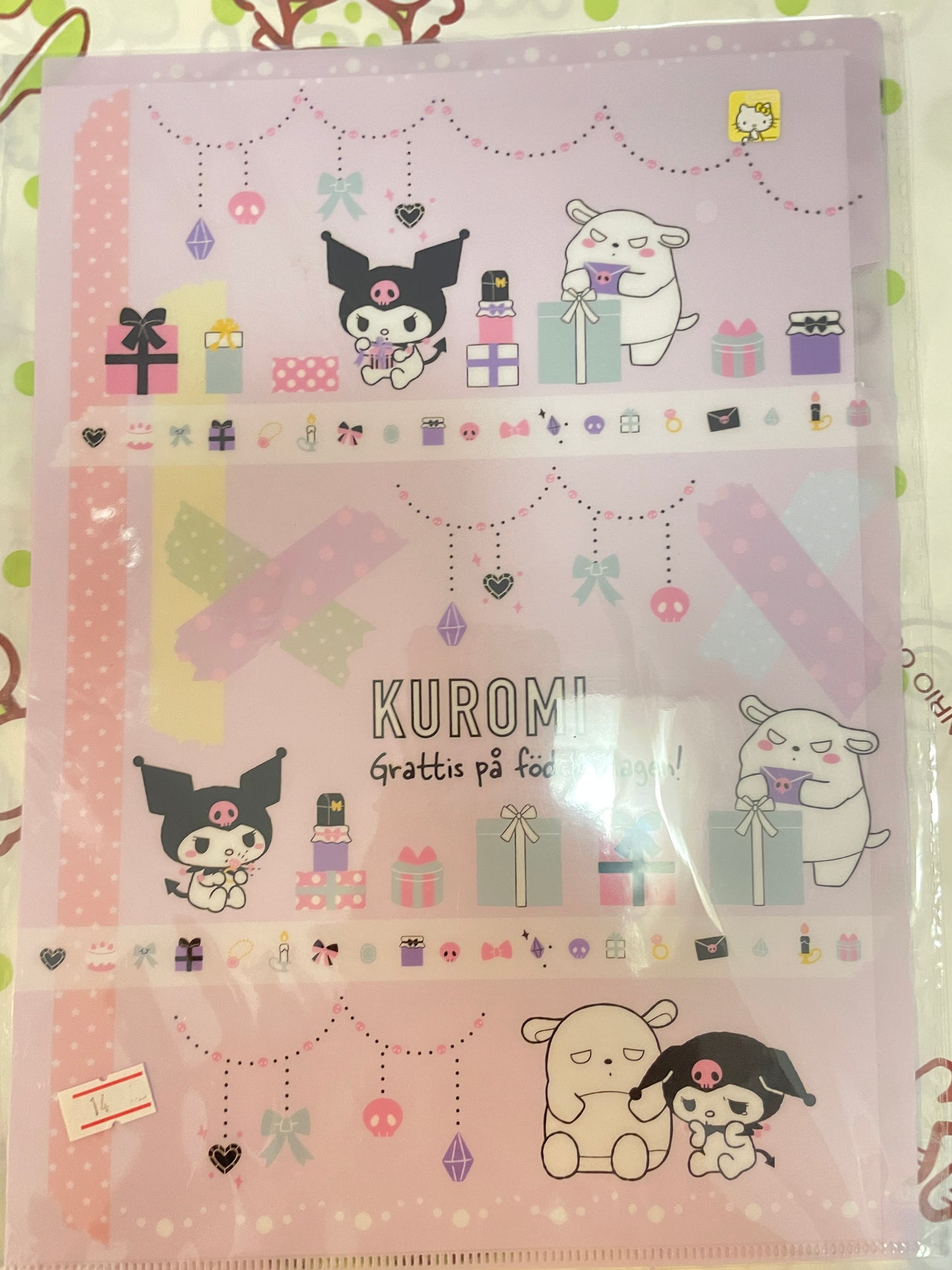 Kuromi file folder