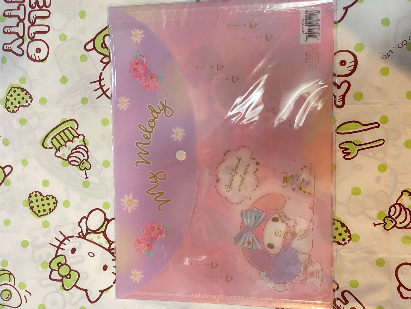 My Melody file folder