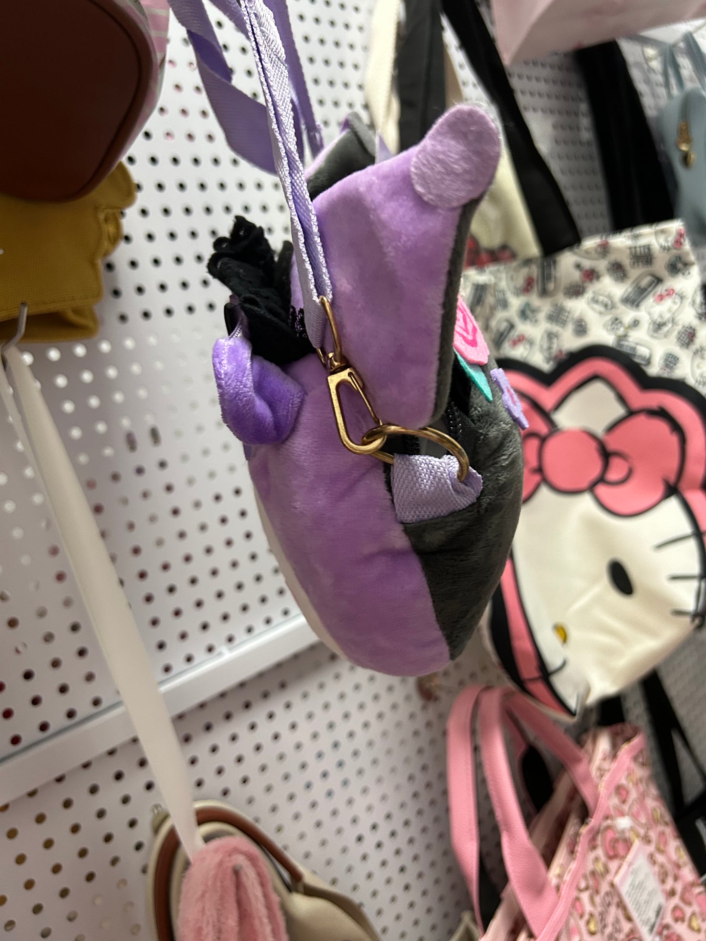 kuromi crossbody bag soft purse