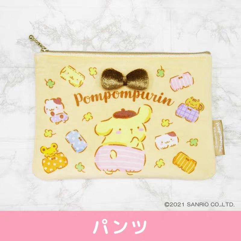 Japan Sanrio Pompom 25th Anniversary Limited Commemorative 25th Storage Bag