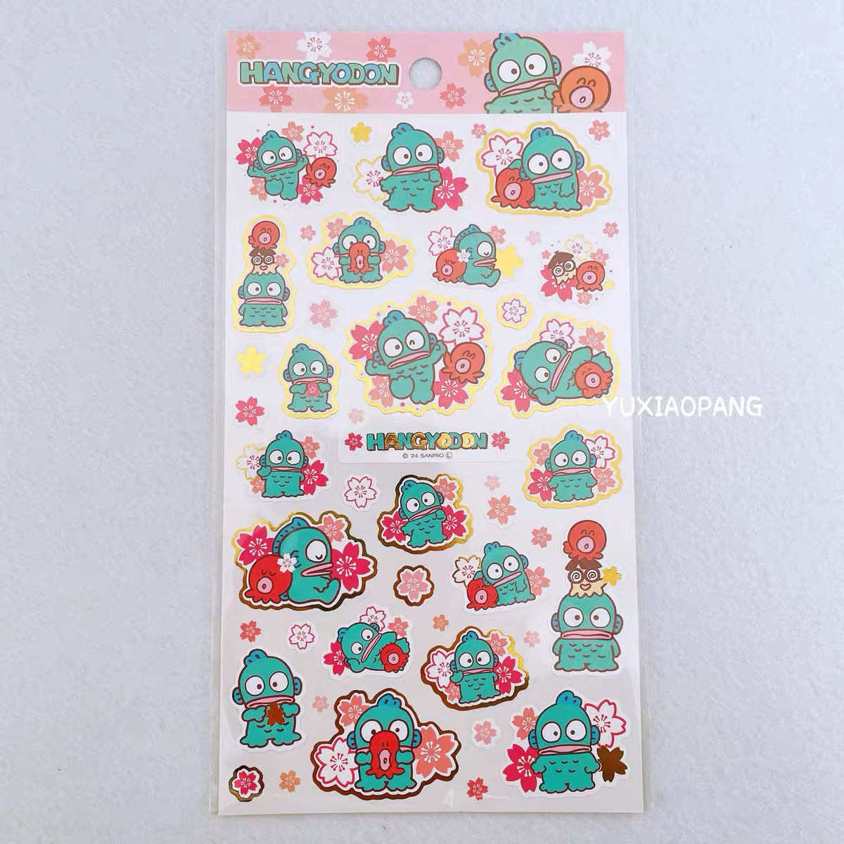 Sanrio sakura sticker Kitty melody kuromi pochacco Cinna hangy