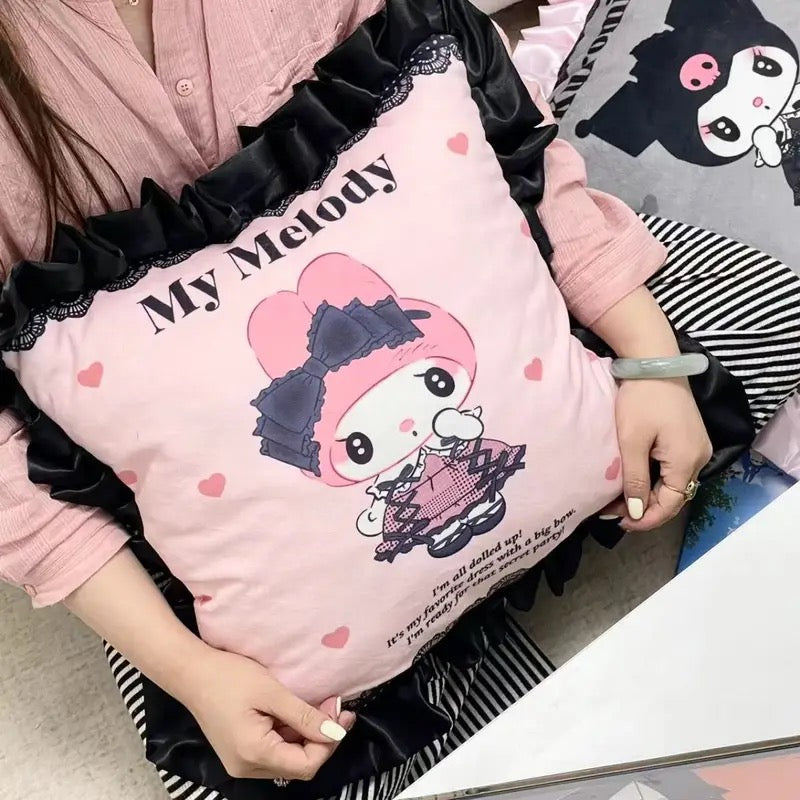 Clearance 50% off Lolita Kuromi My Melody cushions pillows