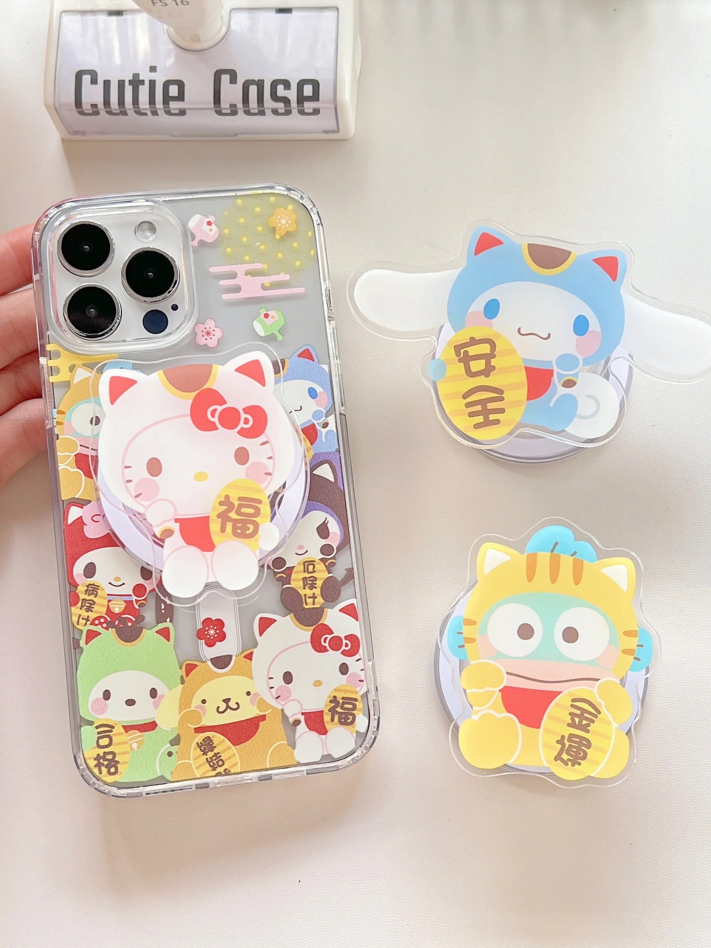 H129 Lucky cat Sanrio phone case