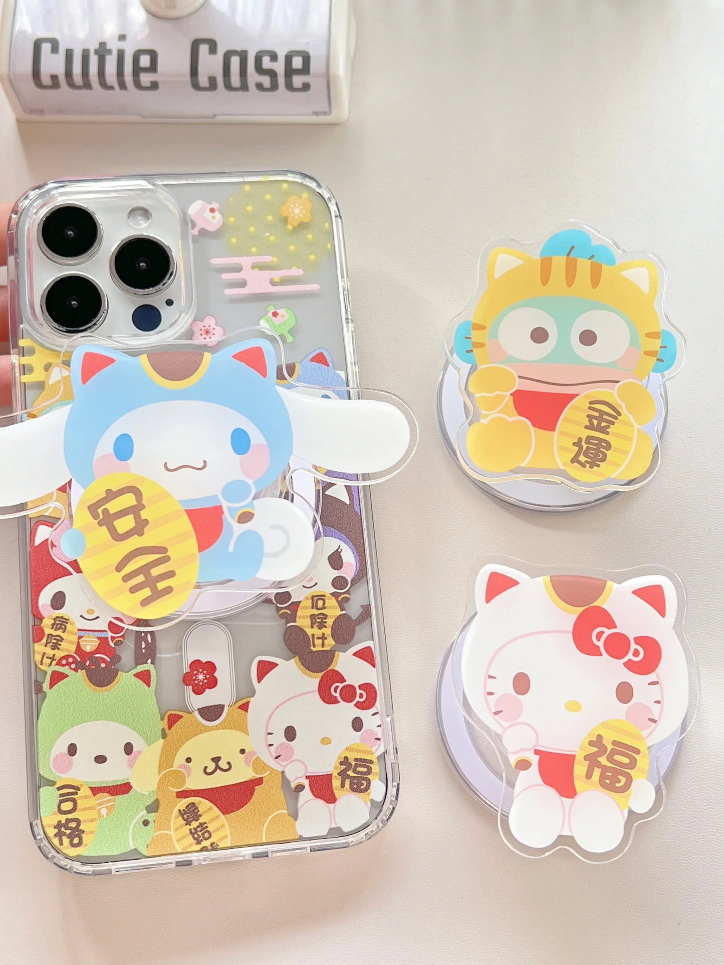 H129 Lucky cat Sanrio phone case