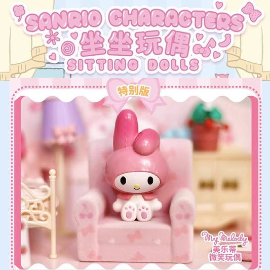 My Melody Pochacco Pom Pom Purin sofa figures