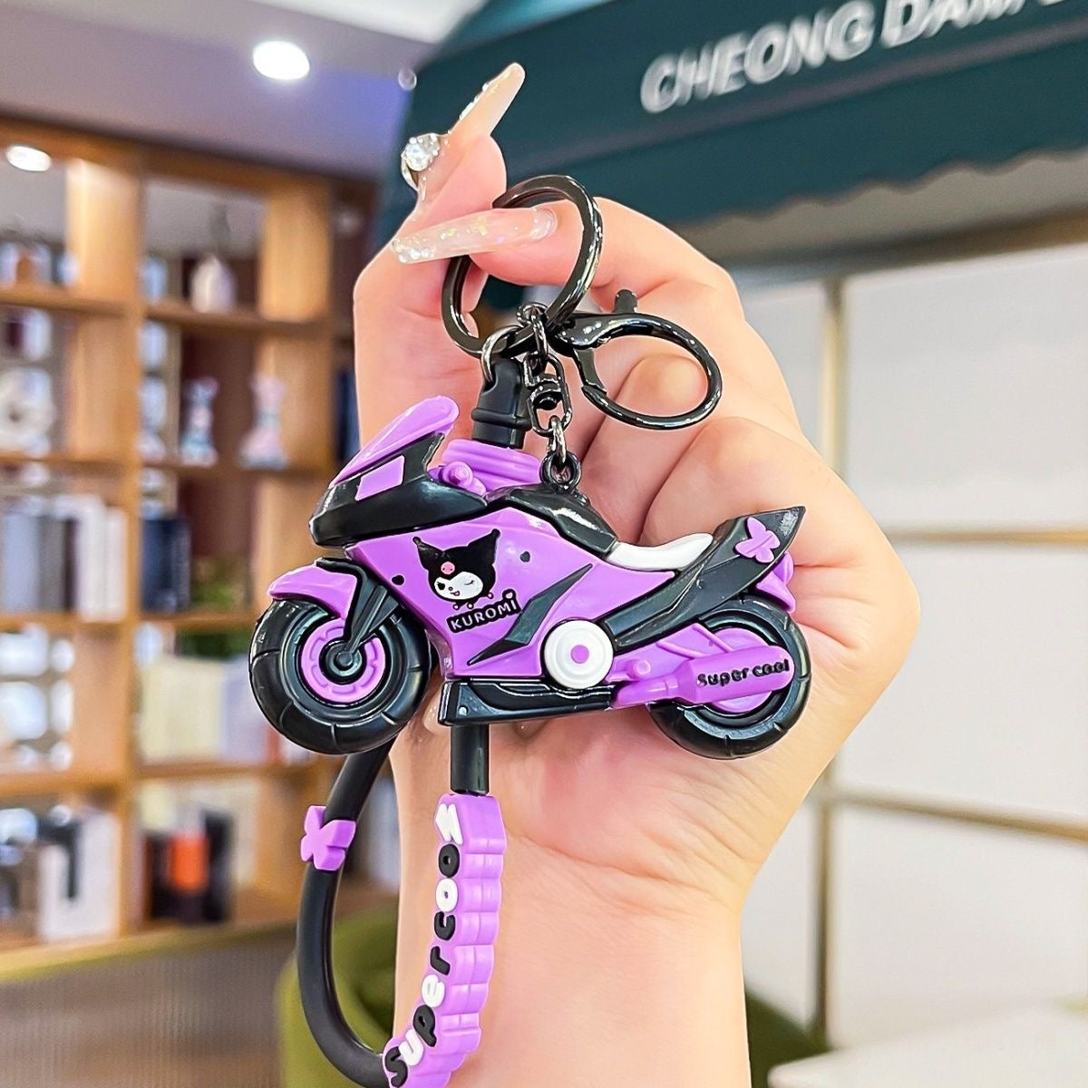 Newest motorbike keychain