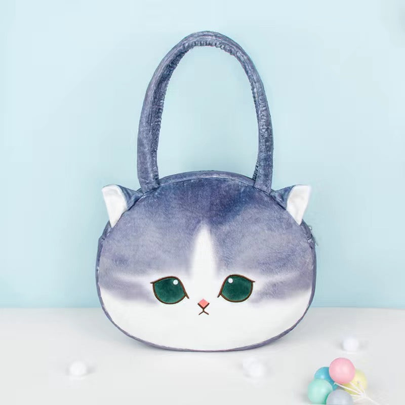 Moufusand hand bag plushie tote