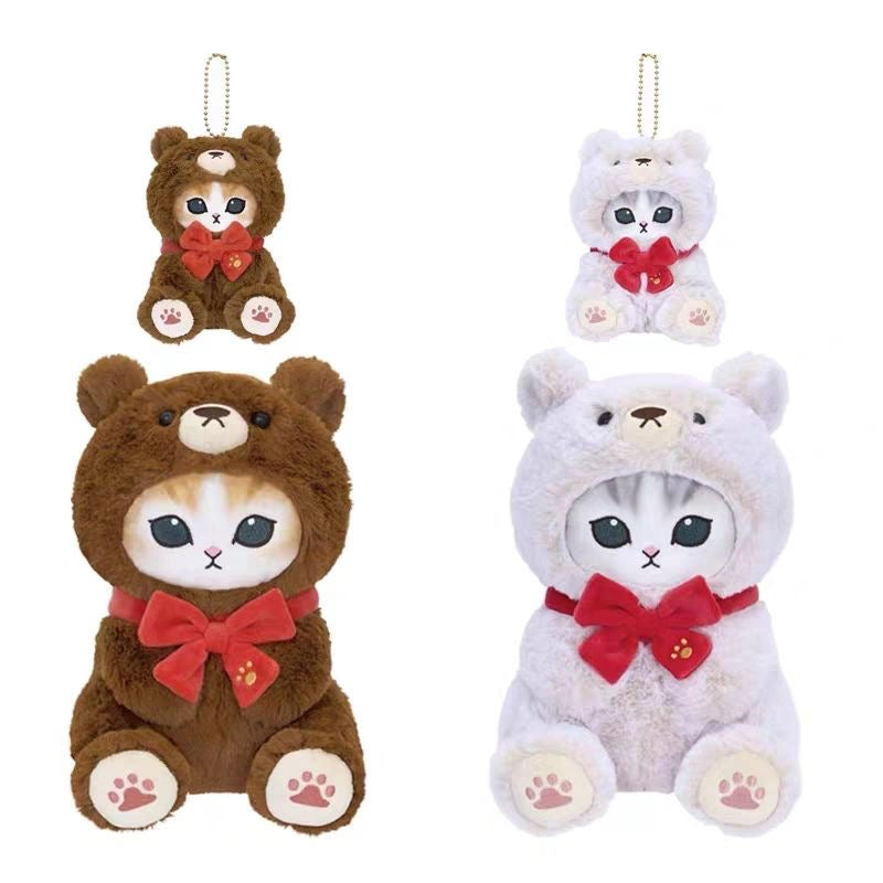 Mofusand bear plushies