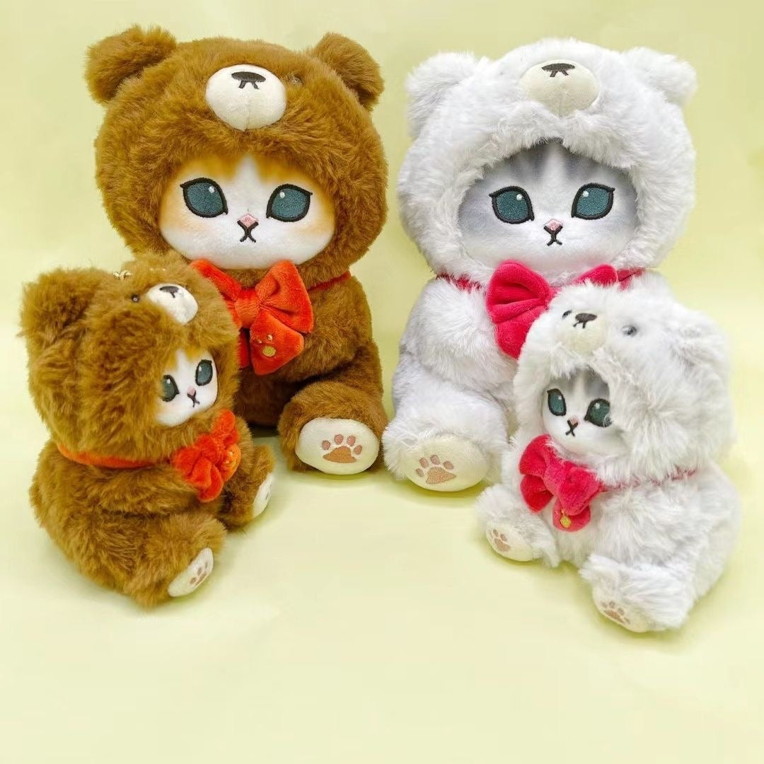 Mofusand bear plushies