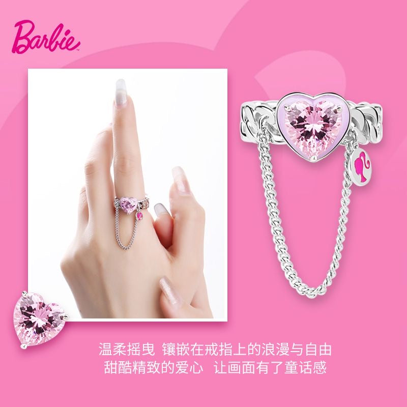 barbie heart ring