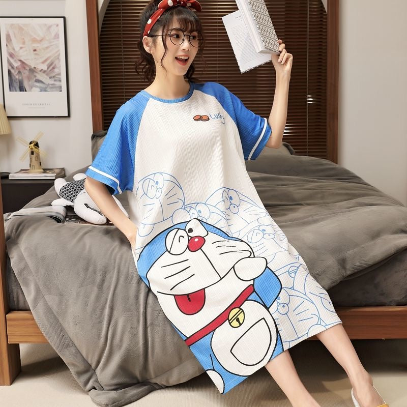 Cuteset night gown Hello Kitty Pokemon Lotso Doraemon Cinnamoroll My Melody