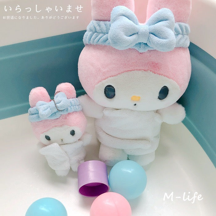 HP3 sanrio bathing plushies