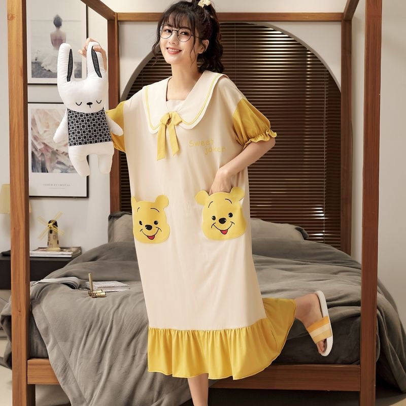 Cuteset night gown Hello Kitty Pokemon Lotso Doraemon Cinnamoroll My Melody