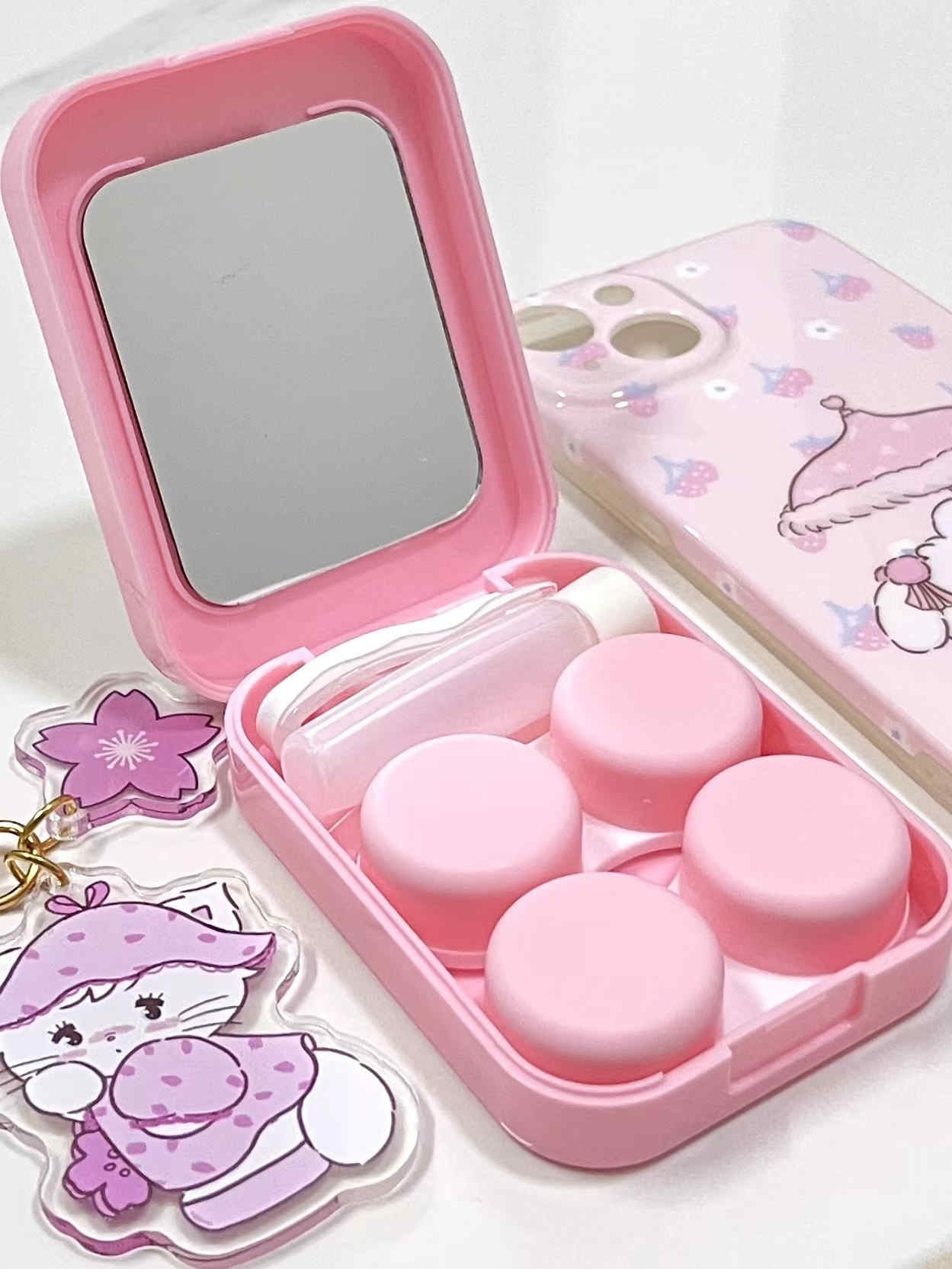 Mikko Illustrations Contact lenses case