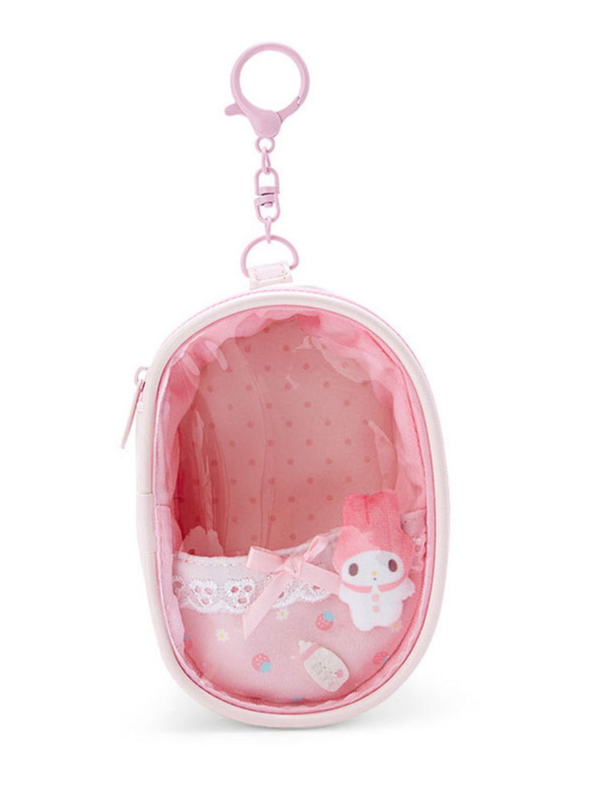 HP88 Sanrio keychain zip storage bag ~10×8×14cm[4*3*6inch] released on Dec. 22 .