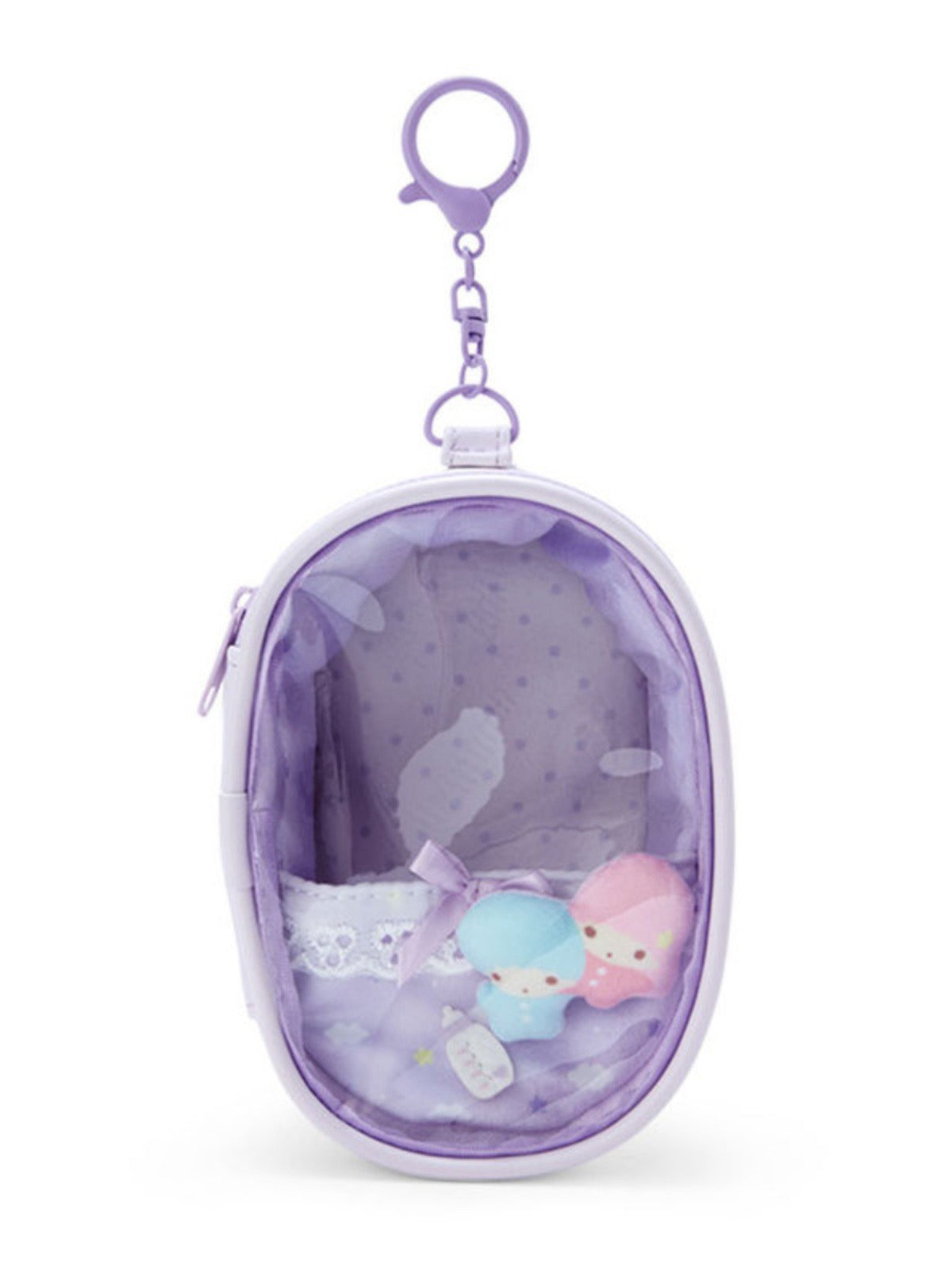 HP88 Sanrio keychain zip storage bag ~10×8×14cm[4*3*6inch] released on Dec. 22 .