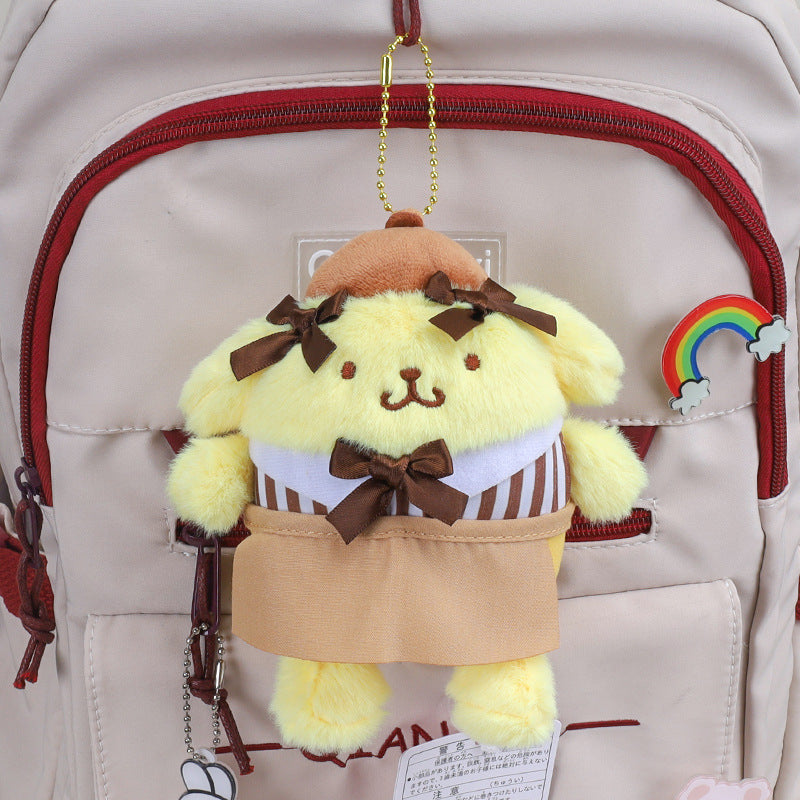 Maid restaurant Klomi bag pendant jade osmanthus dog plush doll cartoon doll cute keychain pendant girl